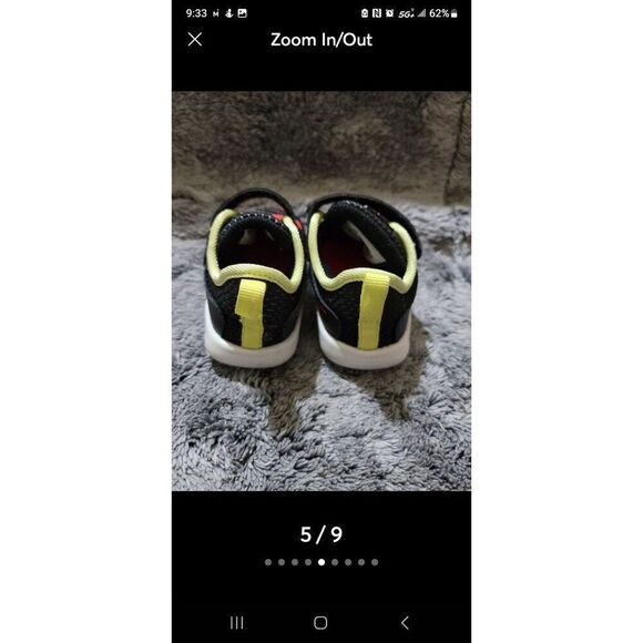 NIKE FLEX CONTACT 3 BOYS' RUNNING SHOE Size 5C - Picture 6 of 7